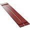 Ekena Millwork True Fit PVC Two Board Spaced Board-n-Batten Shutters, Fire Red, 11 1/4W x 59H, PR TFP101SBF11X059BR - alternate 12